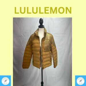 LULULEMON yellow jacket for women  stylish lighweight